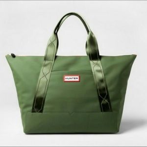 NWT Hunter x Target green tote bag